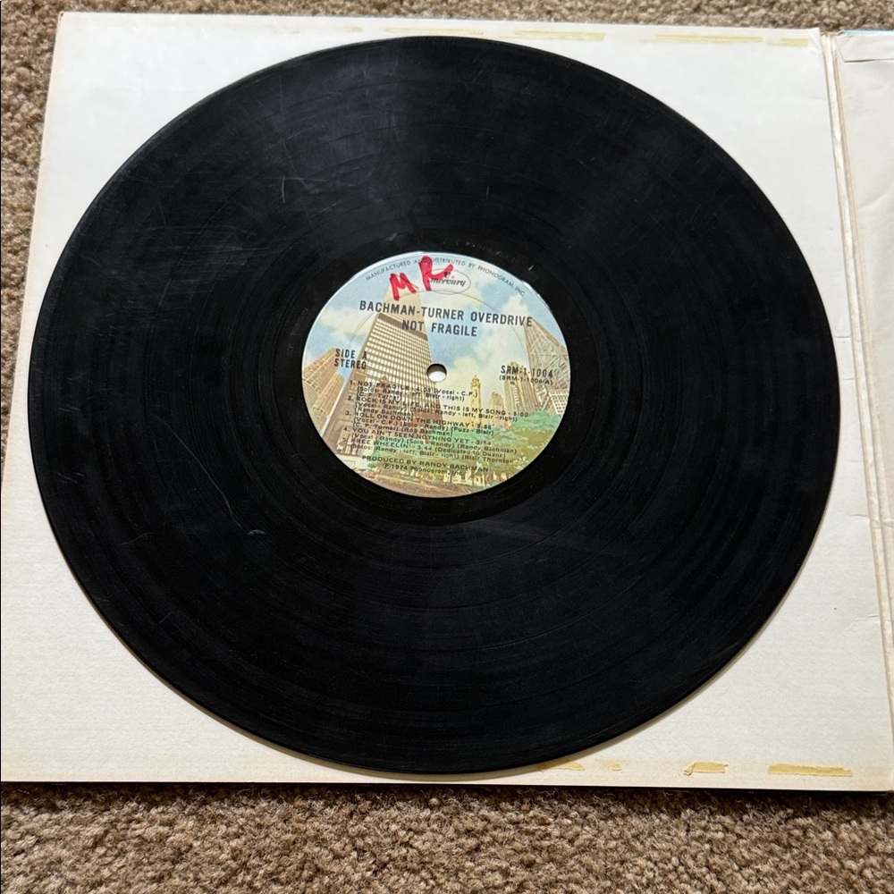 Not Fragile Record - Picture 3 of 4